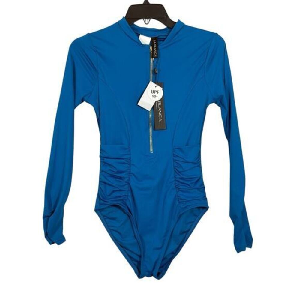 La Blanca NWT‎ Island Goddess Paddlesuit One Piece swimsuit XS - Picture 2 of 6